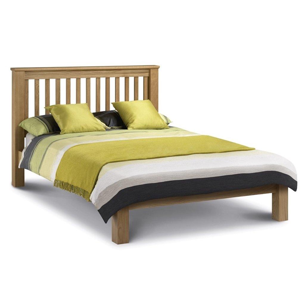 Premium Shaker Style Oak Bed Frame (Low Foot End)